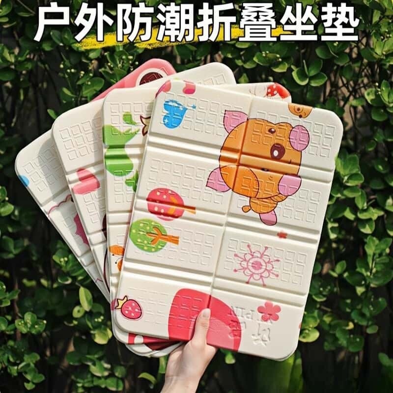 户外折叠坐垫卡通便携露营防潮垫