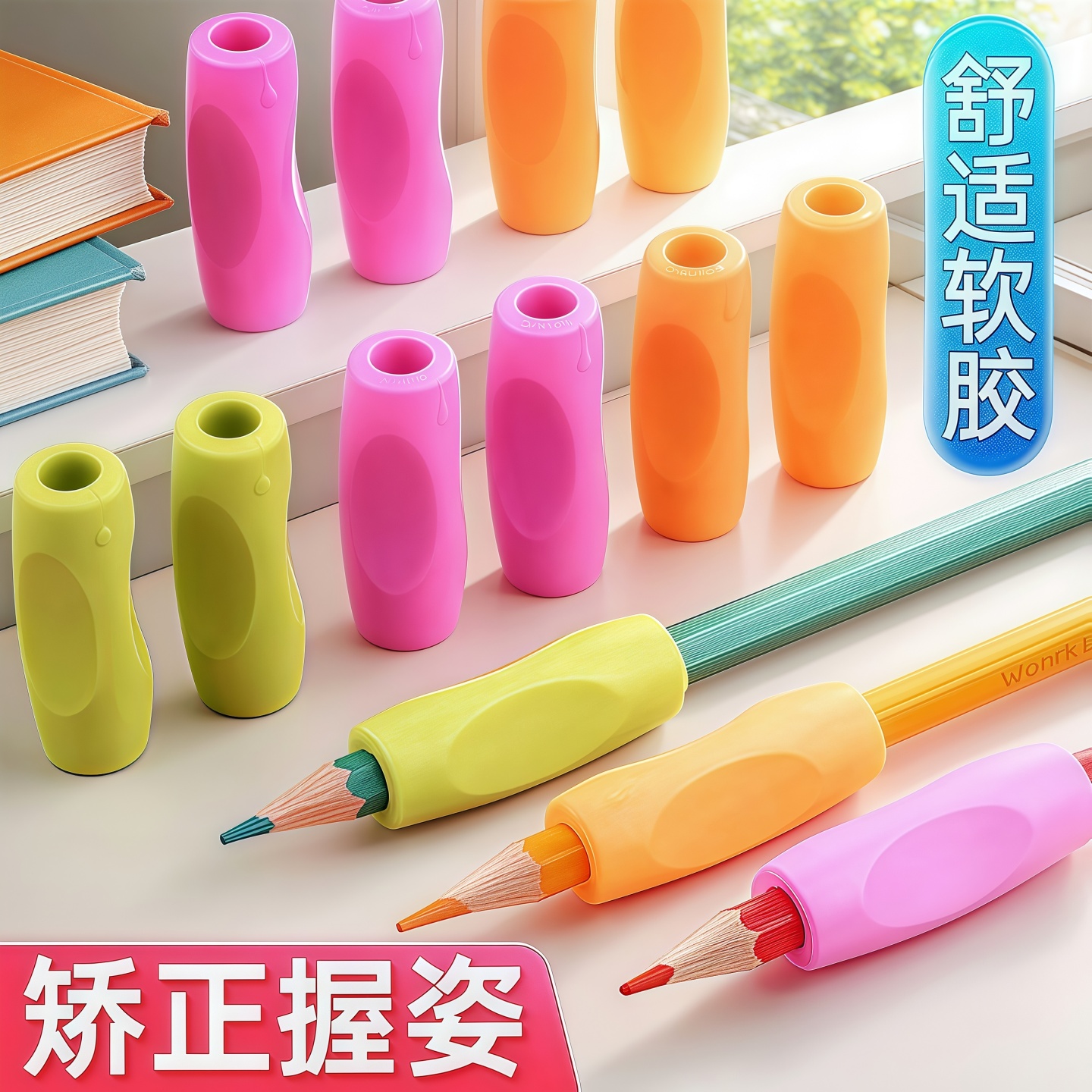 初学者小学生铅笔矫正握笔器学习