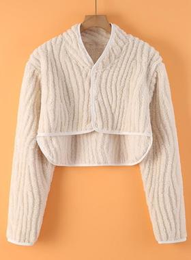 肩周炎保暖护肩睡觉专用法兰绒护肩颈椎坎肩女士月子喂奶长袖加厚