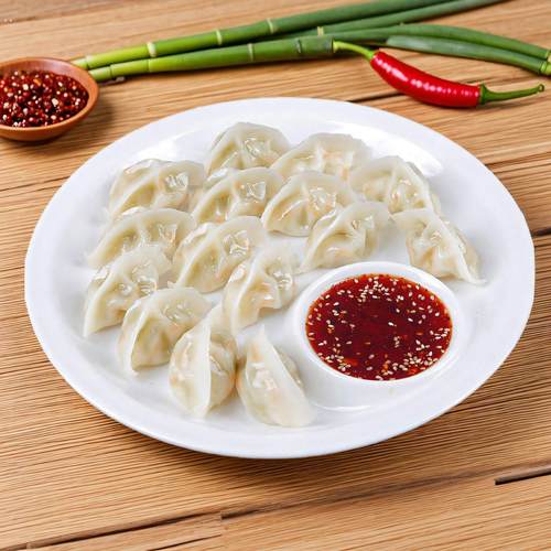 仿真明档菜品模型水饺模具餐饮展示道具饺子食物样品大肉水饺模型