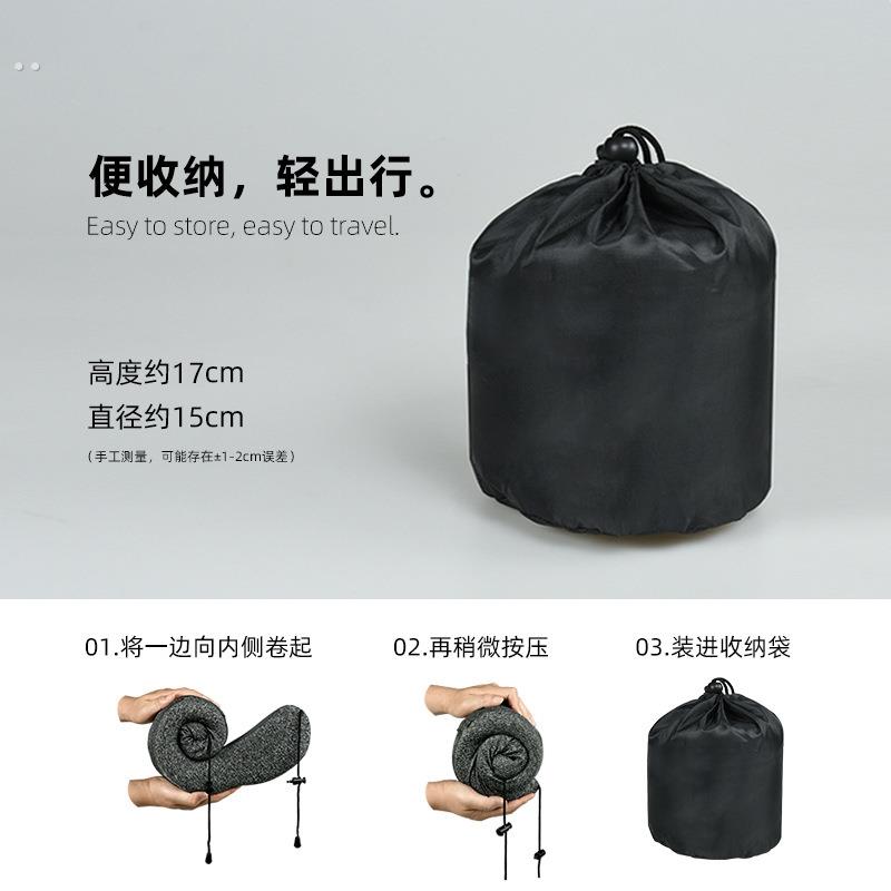 夏季冰丝连帽枕头便携飞机护颈枕长途坐车睡觉脖子靠枕头枕u形枕