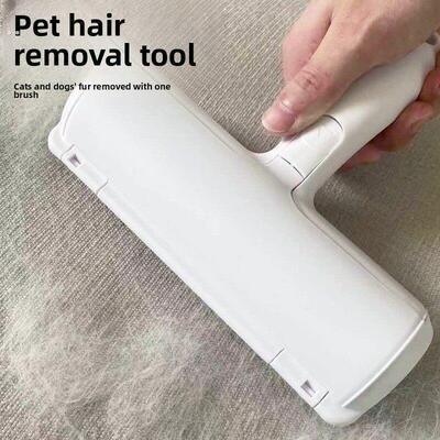 刷毛器刷猫毛狗毛清理清洁宠物毛发来回推拉大面积可重覆使用密齿