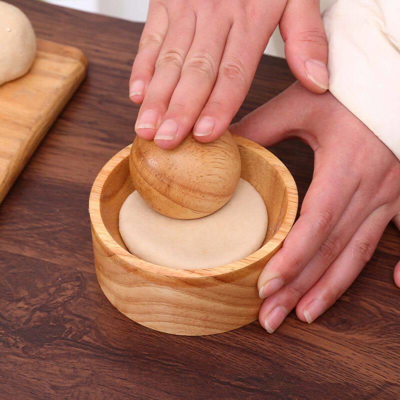 家用圆形面皮压制模具水饺糍粑雪媚娘皮快速手动成型器具