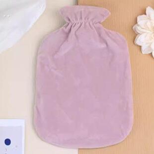 热水袋保护套注水布套单卖毛绒替换灌水可拆卸装的套子外罩注水布