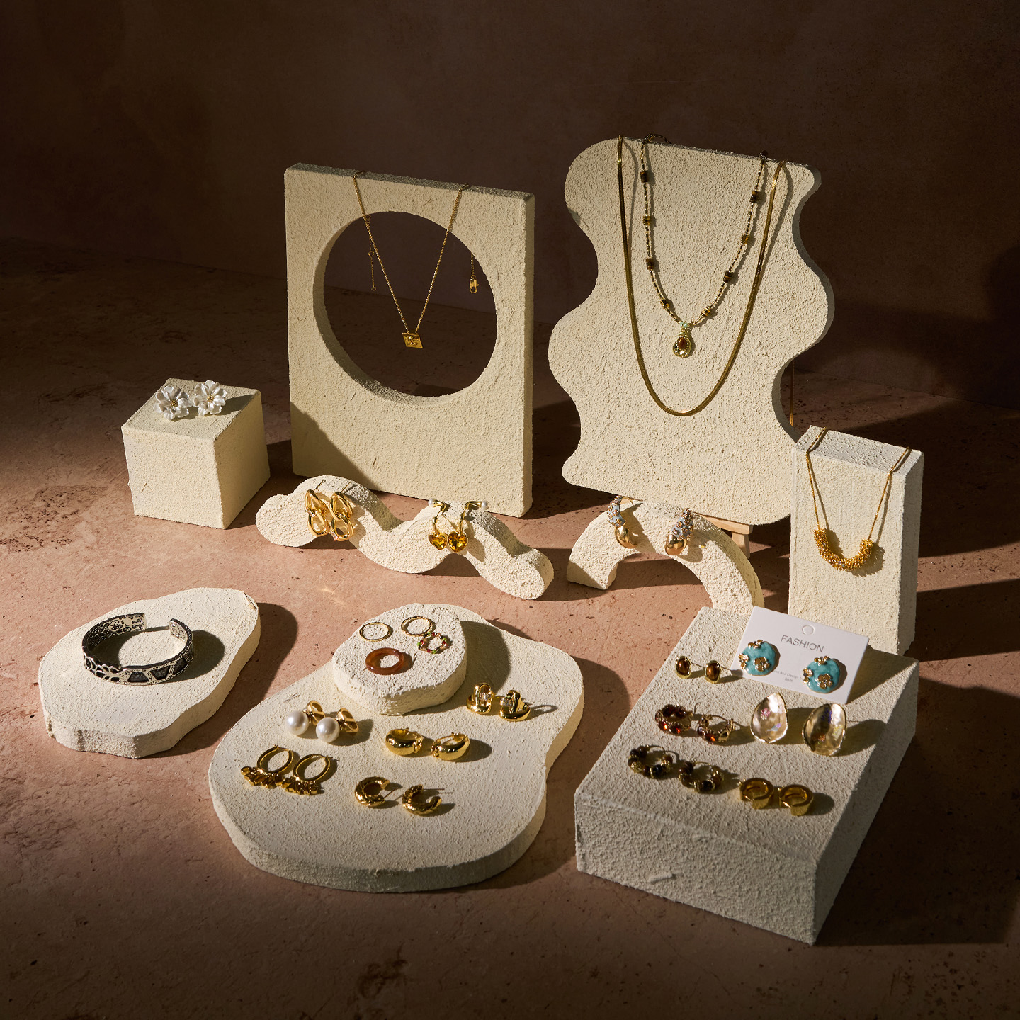 高级感首饰展示盘摆件拍照道具