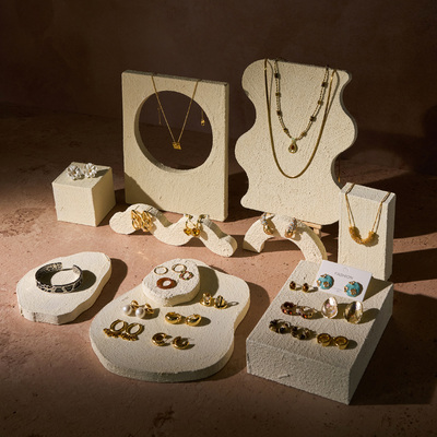 高级感首饰展示盘摆件拍照道具