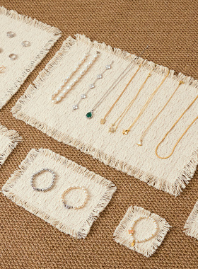 高级感流苏垫首饰拍照道具