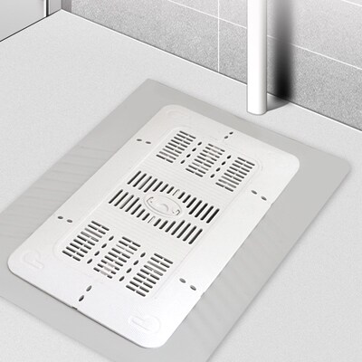 蹲便器盖板通用厕所盖板蹲坑盖蹲厕盖板便池O盖防臭大便安全踏板
