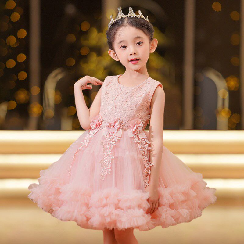 儿童高端礼服公主裙轻奢洋气裙子花童婚纱裙小女孩钢琴演奏演出服,童装/婴儿装/亲子装,儿童礼服,淘宝优惠券,粉丝福利购,淘宝优惠卷