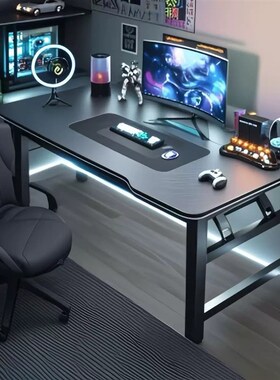 电脑桌台式家用折叠电竞桌椅卧室简易免安装工作台办公桌写字书桌