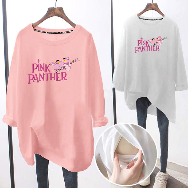 哺乳衣服春秋装上衣外出辣妈款产后期百搭时尚打底衫t恤喂奶长袖