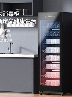 茶杯消毒柜立式大容量办r公室茶楼酒杯子专用幼儿园口杯商用消毒
