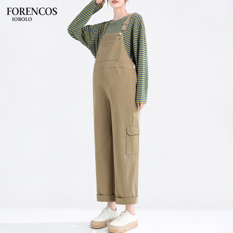 孕妇裤子背带裤春秋小个子时尚大码两件套孕妇装秋冬2024新款套装