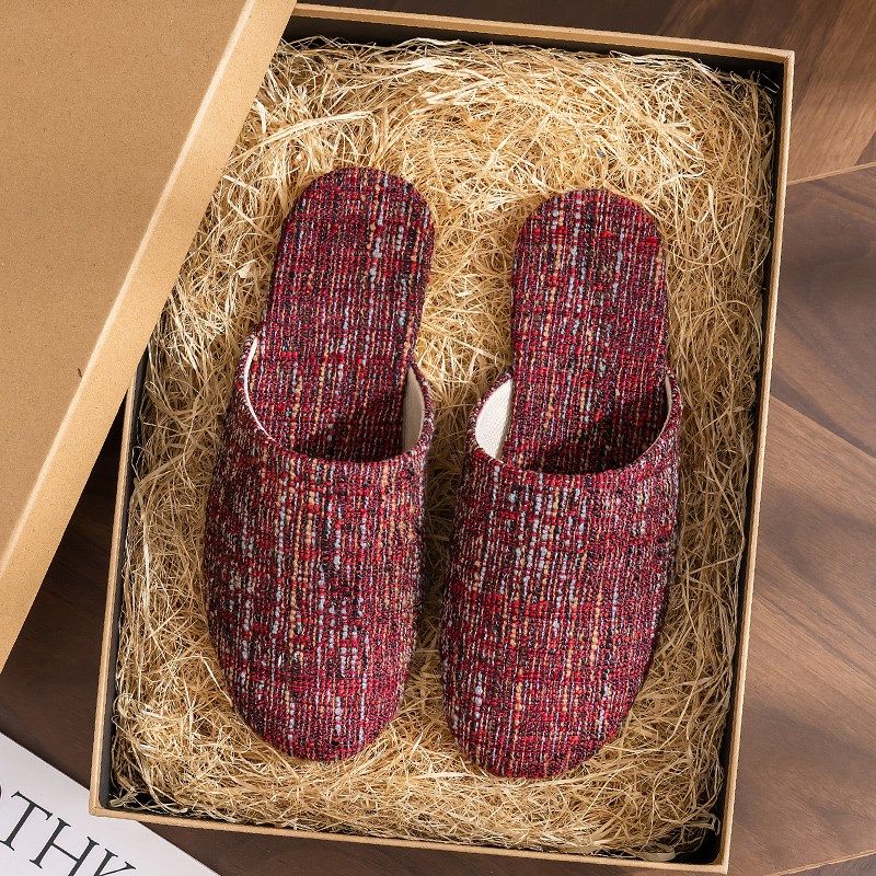 春秋季家居拖鞋男女室内情侣防滑防臭软底木地板棉麻布艺时尚棉拖,居家布艺,居家棉拖/棉鞋,淘宝优惠券,粉丝福利购,淘宝优惠卷