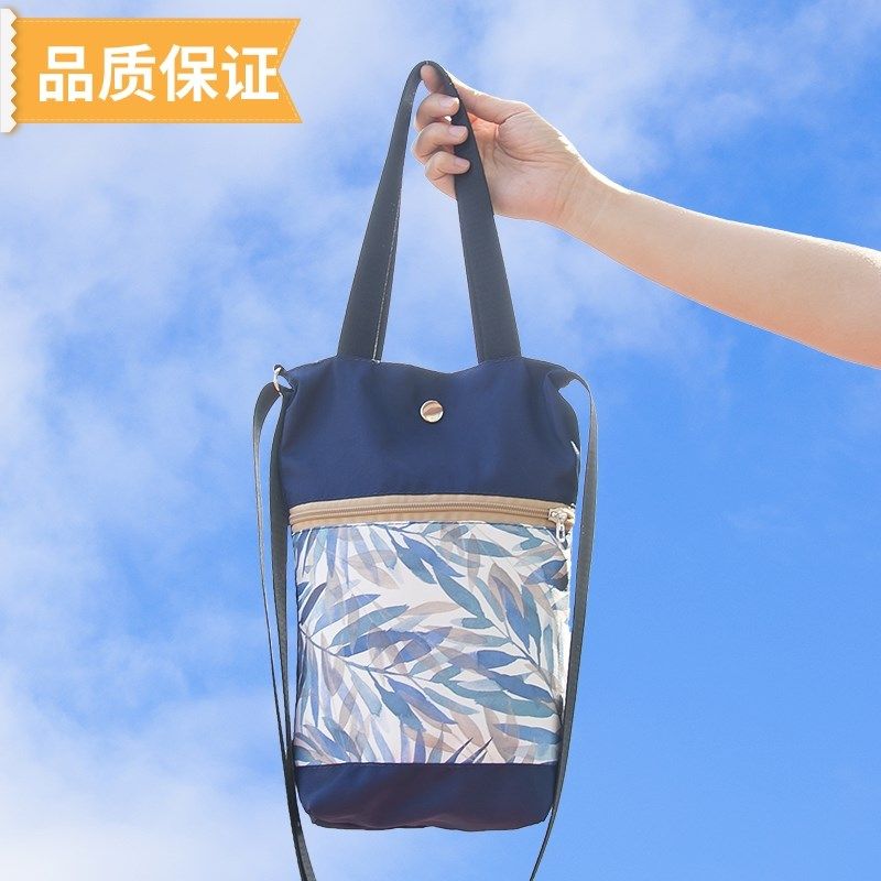 保温杯套斜挎外出水杯布包装焖烧水壶保护套通用防水.手提水杯袋