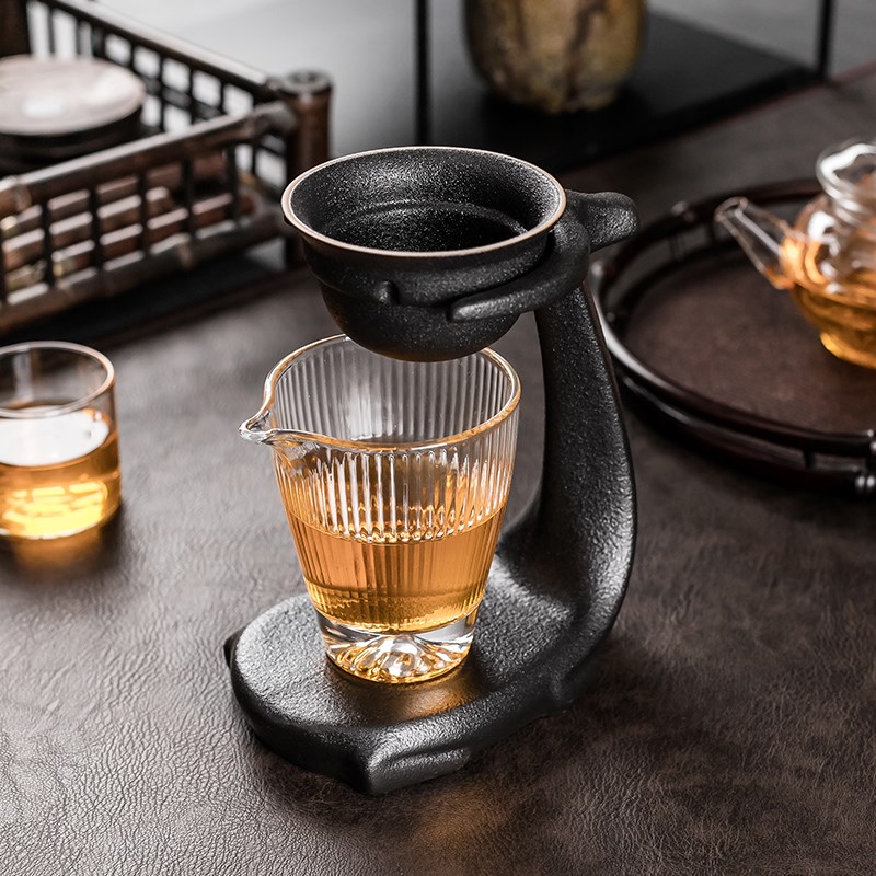 茶漏网茶滤器茶隔手绘陶瓷家用功B夫茶具配件青花泡茶过滤网通用