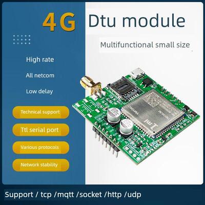 4g Dtu模块Cat1 Relay USB to Ttl串口透明传输支持Mqtt采集Http