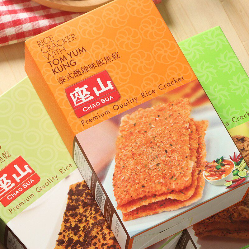热卖泰国进口肉松饼炒米饼