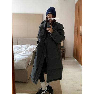 长款羽绒棉服女款冬季中长款过膝加厚保暖2025年新款棉袄棉衣外套