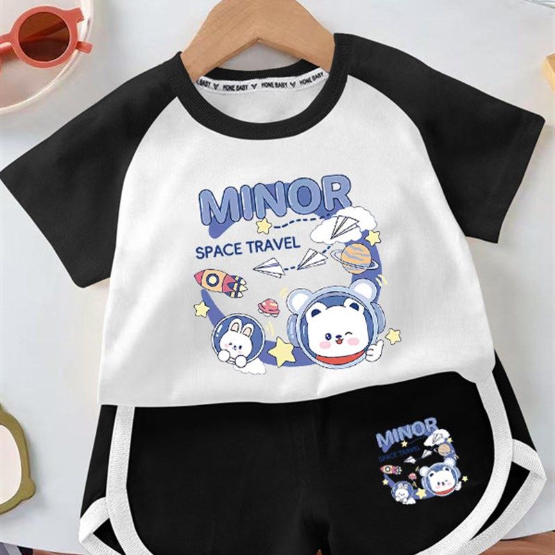 采购产品纯棉男孩夏装,薄童装,短袖短裤,儿童休闲宽松两件套,西式,童装/婴儿装/亲子装,套装,淘宝优惠券,粉丝福利购,淘宝优惠卷