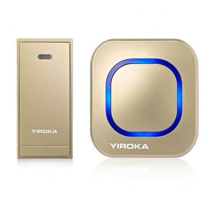 盈润佳智能门铃无线家用超远距离不用电遥控电子门铃一拖二呼叫器