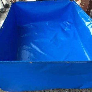 加厚耐刮刀刮布帆布养殖鱼池户外大型储水池各种防水防晒帆布专用
