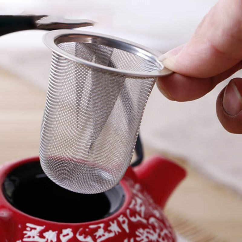 茶杯漏网不锈钢j过滤网茶滤式圆壶网茶壶茶隔茶道配件杯子花