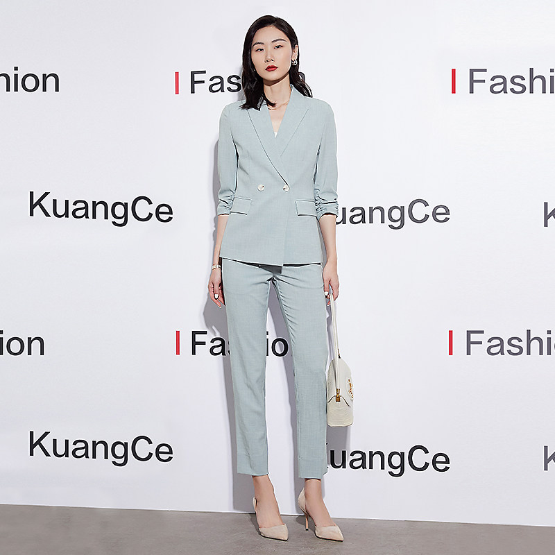 西装套装女2025新款夏季高端时尚气质女神范职业装正装西服工作服