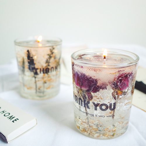 果冻蜡diy蜡烛套餐材料包 创意果酱杯蜡手工蜡烛diy香薰蜡烛礼品