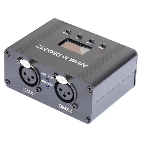 甄选ART-NET  ARTNET DMX512 控制器2口带显示屏
