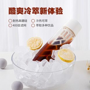koonan冷萃咖啡壶玻璃家用冷泡壶果汁果茶冷萃杯冰滴冰酿咖啡器具