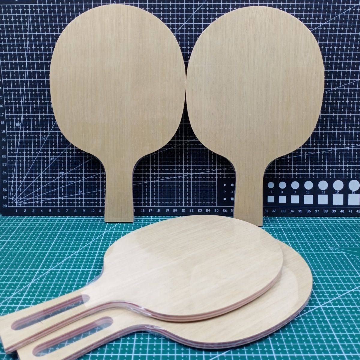 乒乓球拍底板cr复刻底板专业级淋巴面材横拍直拍DIY自制底板高级