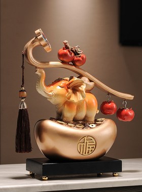 五福临门葫芦招财摆件玄关客厅新中式搬家礼物乔迁之喜新居礼品