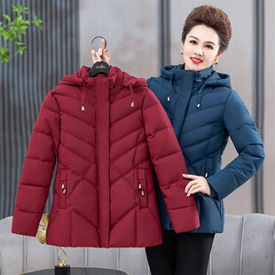 中老年人加绒f棉衣女短款加肥加大码200斤胖妈妈加厚保暖棉服棉袄