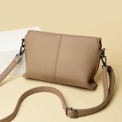女士斜挎包女2024新款真皮包包软皮小包女包时尚洋气单肩包小跨包