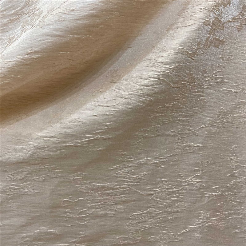 亚麻醋酸锦纶 浮雕提花设计 上衣长裤衬衫马甲连衣裙面料