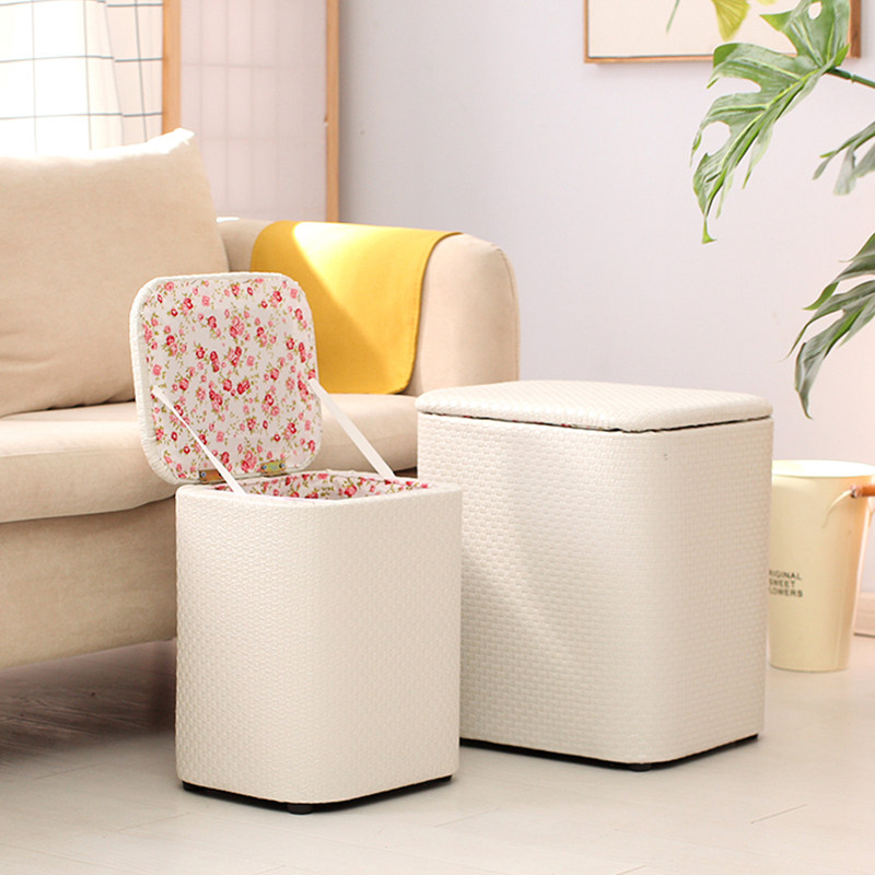 多功能收纳凳实木沙发人可坐储物凳家用床尾凳门口箱穿换鞋凳椅子,收纳整理,收纳凳,淘宝优惠券,粉丝福利购,淘宝优惠卷