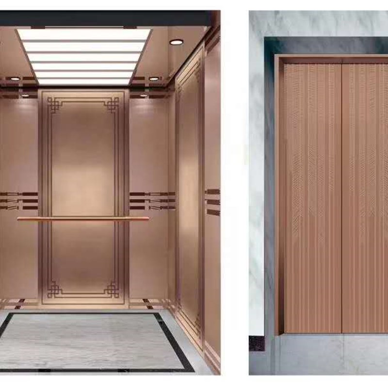 新老货梯翻新装修酒店别墅电梯桥箱装潢不锈钢门套窗套屏风定制