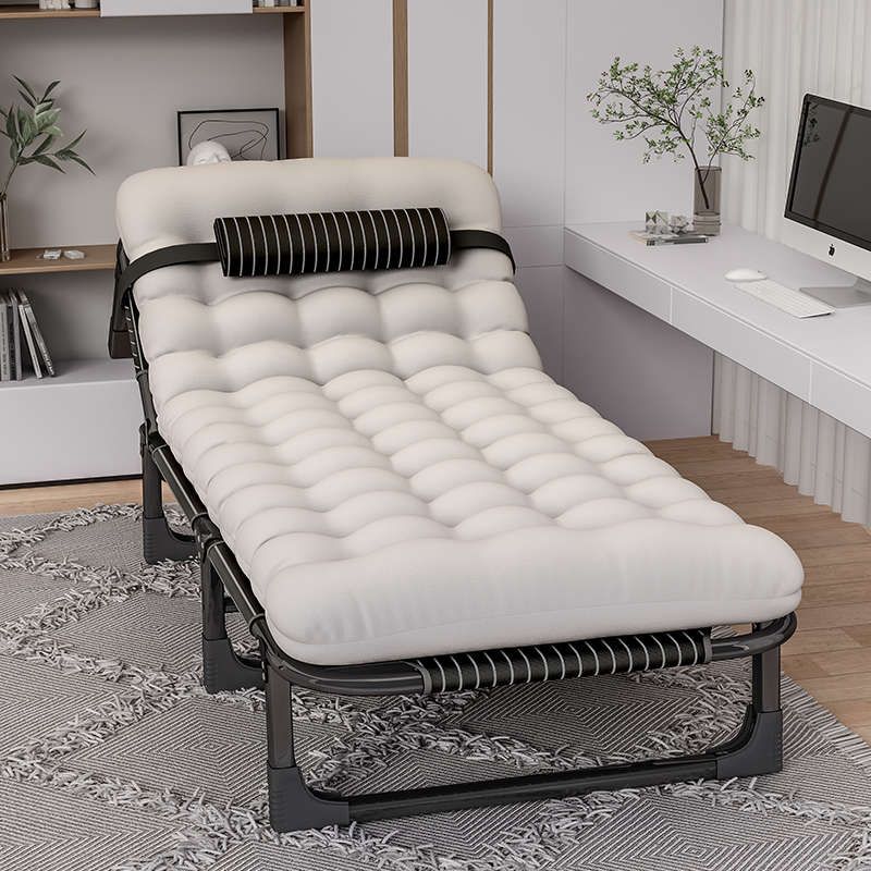 折叠床单人家用简易午休神器办公室成人午睡行军小床陪护便捷躺椅