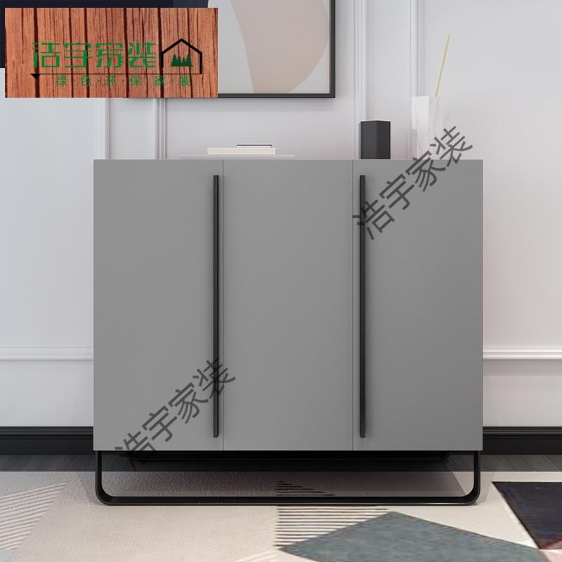 玄幻柜北欧大容量鞋柜家用门口隔断玄关进门门厅柜简约 后现代轻