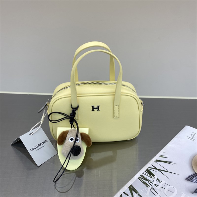 新款时尚糖果色吐司包小众手提包潮流软皮手机包休闲百搭斜挎包