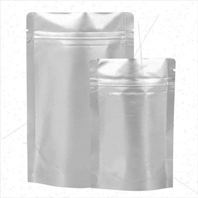 纯铝箔自封袋加厚拉骨袋密封袋食品包装袋定制铝箔袋50个价