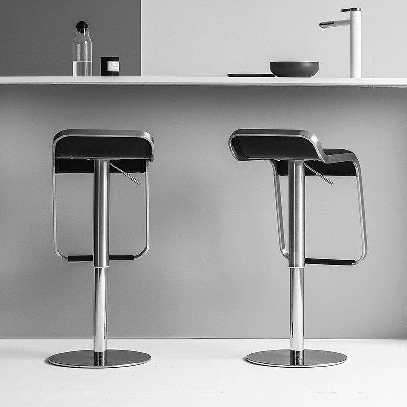 吧台椅家用靠背凳子酒吧凳旋转升降吧简约椅高脚凳咖啡厅前台吧凳