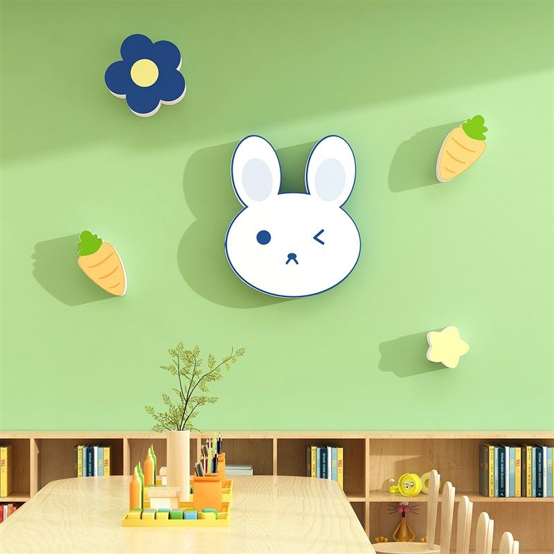 儿童房墙壁布置装饰墙面遮丑卧室门立体墙贴墙上屋顶贴纸补洞神器,家居饰品,软装墙贴,淘宝优惠券,粉丝福利购,淘宝优惠卷