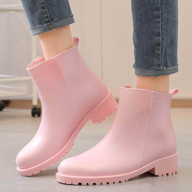 软底雨鞋女时尚款外穿可爱防滑短款水鞋雨靴夏季防水大人短筒胶鞋