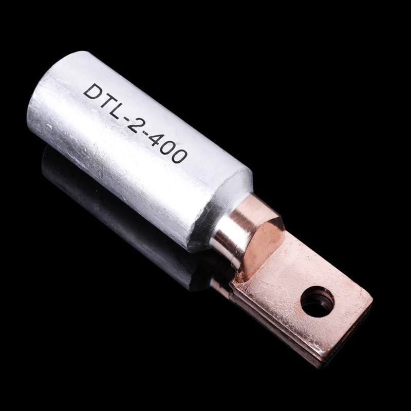 方头铜铝接头 DTL-2-400平方 铜铝鼻子 方形铜铝接头 塑壳专用