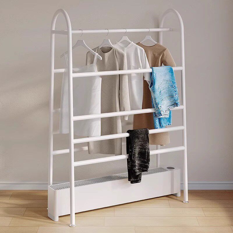 油汀烘衣架踢脚线取暖器晾衣架室内婴儿衣服毛巾浴巾折叠烘干架子