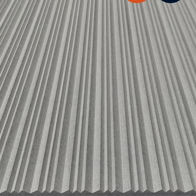 纤维水泥装饰板清水混凝土板美岩饰面板水泥O拉槽板门头背景墙雕