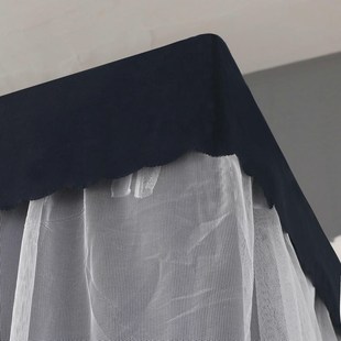 加厚强遮光帘子学生宿舍床帘上铺下铺大学寝室蚊帐一体式 纯色窗帘