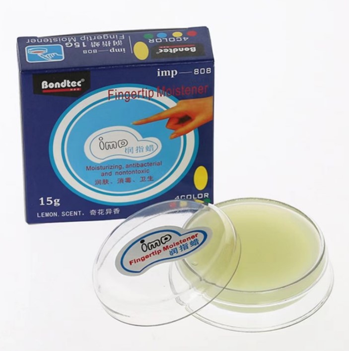 现货淘禧点钞蜡10g20g润指蜡10克20I克湿手器公司会计办公点钞练